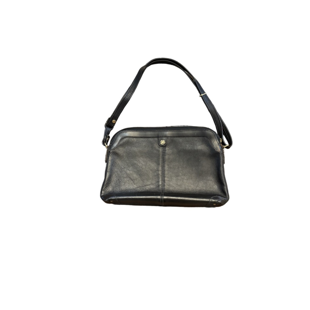 John Romain Women's Black Shoulder Bag One Size